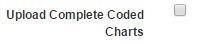 4. Upload Complete
Coded Charts