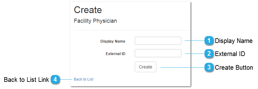 Create Physician